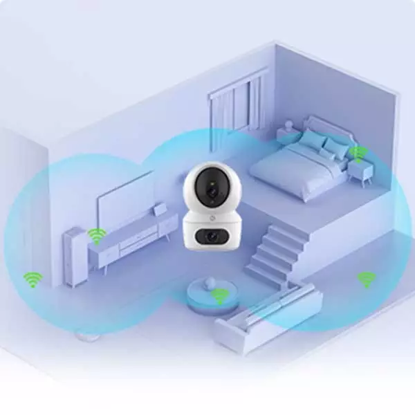 EZVIZ H7c 4MP 2K+ Dual Lens Pan & Tilt Wi-Fi Home Security Camera-gallery-2