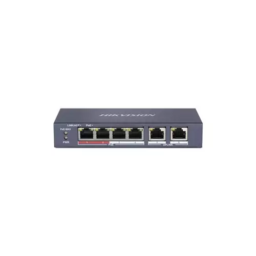Hikvision DS-3E0106MP-E/M 6 Port Unmanaged PoE Switch