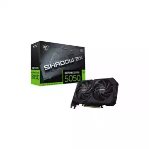 MSI GeForce RTX 5050 8G SHADOW 2X OC 8GB GDDR6 Graphics Card