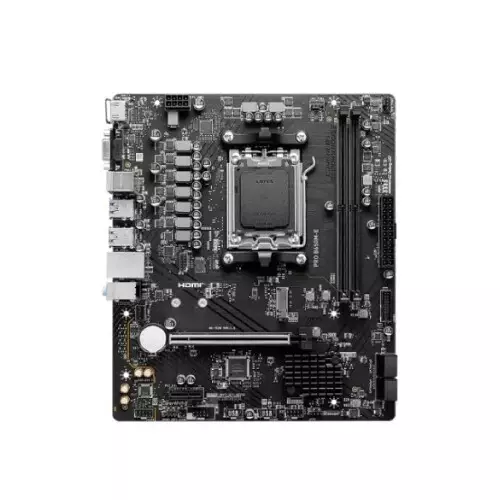 MSI PRO B650M-E DDR5 AMD AM5 mATX Motherboard - 1