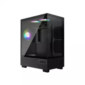 Msi PAG PANO M110A Mid Tower Micro-ATX Gaming PC Case (Black)
