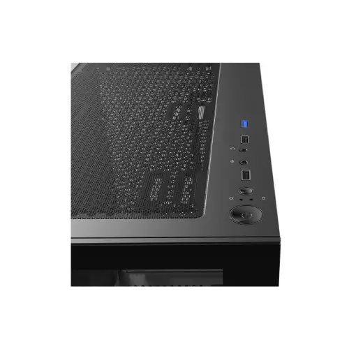 Msi PAG PANO M110A Mid Tower Micro-ATX Gaming PC Case (Black)-gallery-1