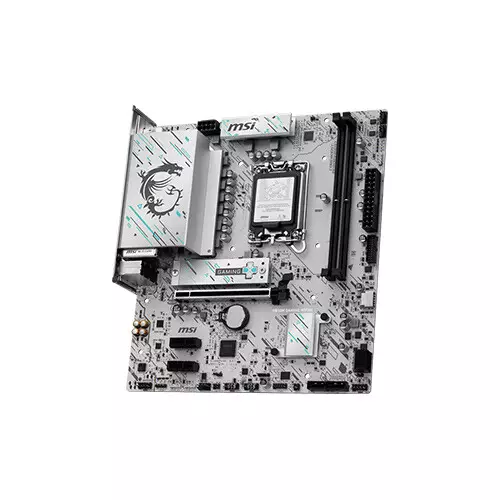 MSI H810M GAMING WIFI6E Intel DDR5 mATX Motherboard - 0