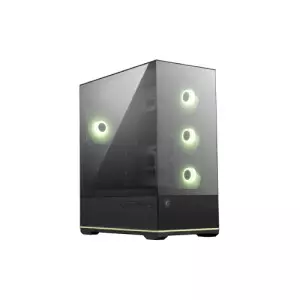 Msi MAG PANO 110R PZ ATX Mid Tower Gaming Case (Black)