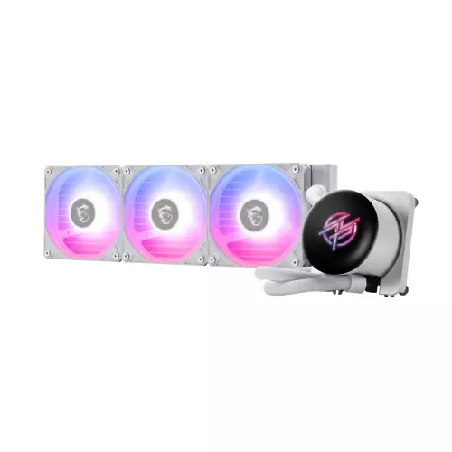MSI MPG CORELIQUID P13 360 AIO ARGB 2.1’’ IPS Display CPU Liquid Cooler (White)-gallery-1