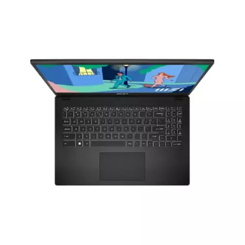 MSI Modern 15 B7M AMD Ryzen 7 7730U 16GB RAM 512GB SSD 15.6 Inch FHD Classic Black Laptop - 0