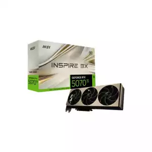 MSI GeForce RTX 5070 Ti 16G INSPIRE 3X OC 16GB GDDR7 Graphics Card