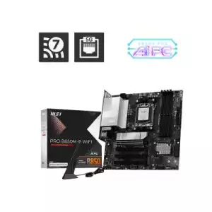 MSI PRO B850M-P WIFI DDR5 AM5 mATX Motherboard