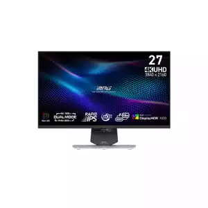 MSI MPG 274URDFW E16M 27 Inch Mini LED 4K Dual Mode 320Hz IPS Gaming Monitor