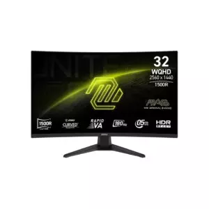 MSI MAG 321CQF E18 32-Inch WQHD 180Hz Rapid VA Curve Gaming Monitor