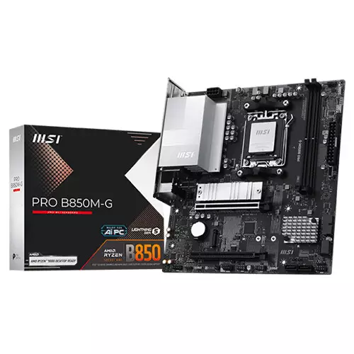MSI PRO B850M-G AMD AM5 DDR5 mATX Motherboard