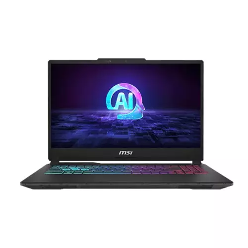 MSI Cyborg 15 B2RWEKG Core 5 210H 16GB RAM 512GB SSD RTX 5050 8GB Graphics 15.6 Inch 144Hz FHD Gaming Laptop