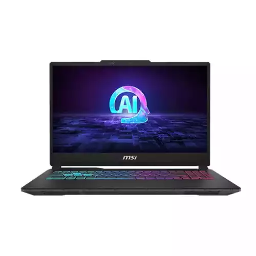 MSI Cyborg 15 B2RWEKG Core 5 210H 16GB RAM 512GB SSD RTX 5050 8GB Graphics 15.6 Inch 144Hz FHD Gaming Laptop