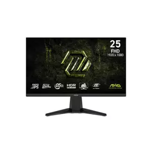 MSI MAG 255F X24 24.5” 240Hz  Rapid IPS FHD Gaming Monitor