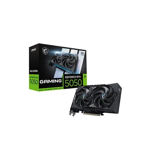 MSI GeForce RTX 5050 8G Gaming OC 8GB GDDR6 Graphics Card