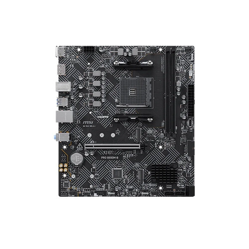 MSI PRO B550M-B AMD AM4 M-ATX Motherboard - 1
