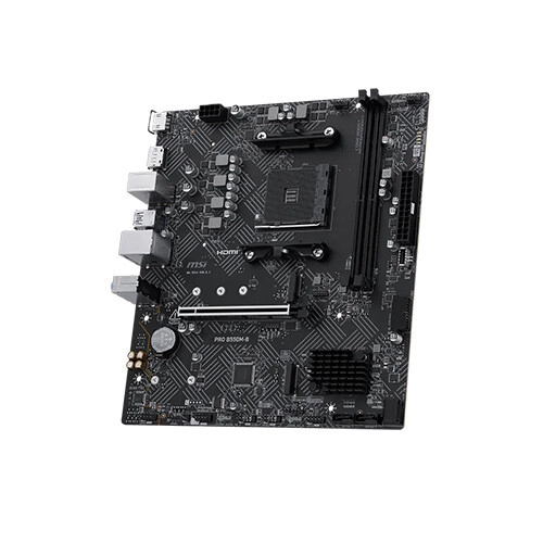 MSI PRO B550M-B AMD AM4 M-ATX Motherboard - 2
