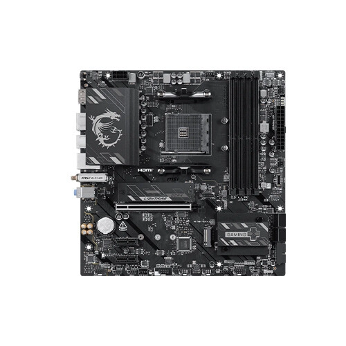 MSI AMD B550M GAMING PLUS WIFI6E AM4 mATX Motherboard - 1