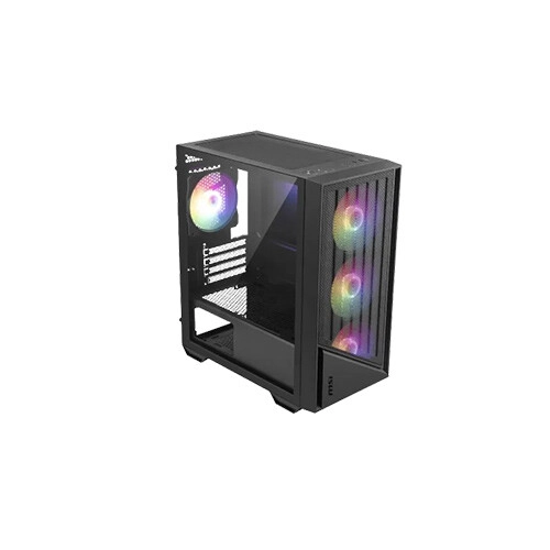 MSI PRO FORGE M051R mATX Mid Tower ARGB Gaming Casing - 1