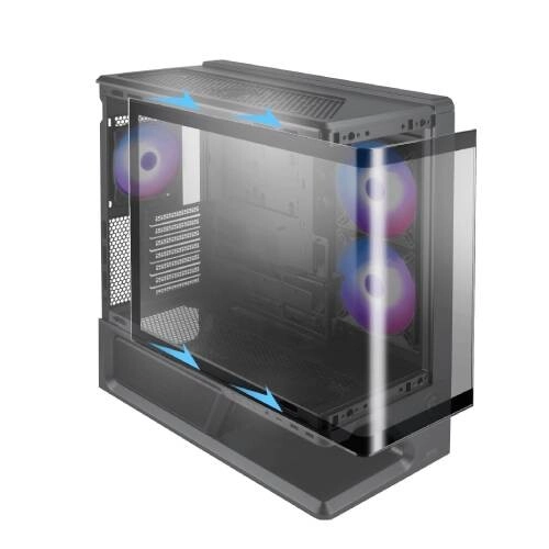 MSI MPG VIXTA 300R PZ Black Mid-Tower Case - 2