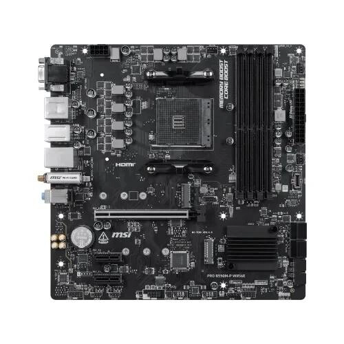 MSI PRO B550M-P WIFI6E AMD mATX Motherboard - 1