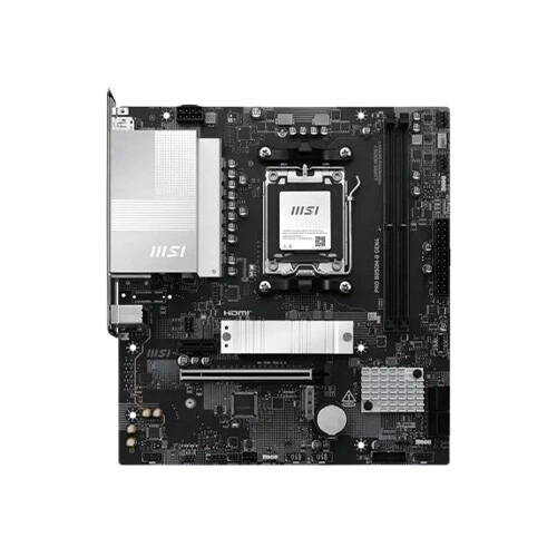 MSI PRO B850M-B GEN4 AM5 mATX Motherboard - 1