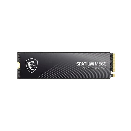 MSI SPATIUM M560 1TB PCIe Gen5 x4 M.2 2280 SSD - 2