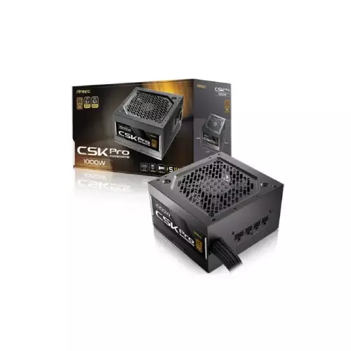 Antec CSK 1000 PRO 1000W ATX 3.1 & PCIE 5.1 80+ Bronze Semi-Modular Power Supply