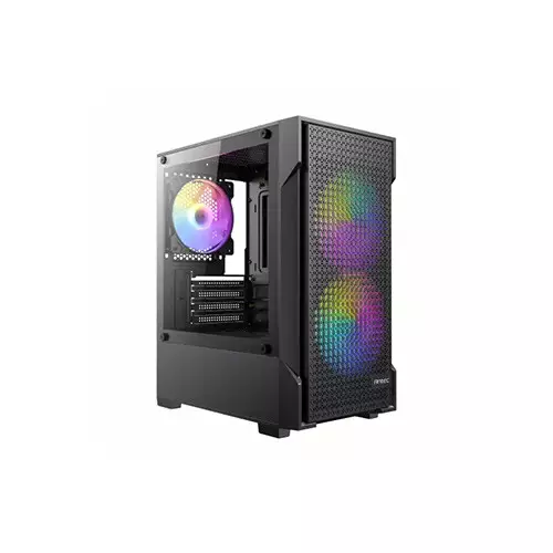 Antec VX100M ARGB M-ATX Mini Tower Gaming Case - Black