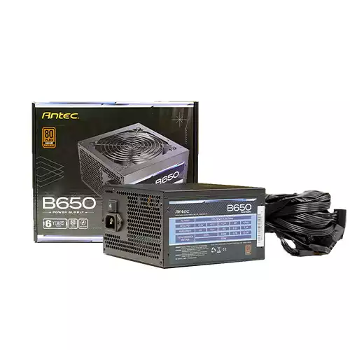 Antec B Series B650 650W 80+ Bronze Non-Modular Power Supply