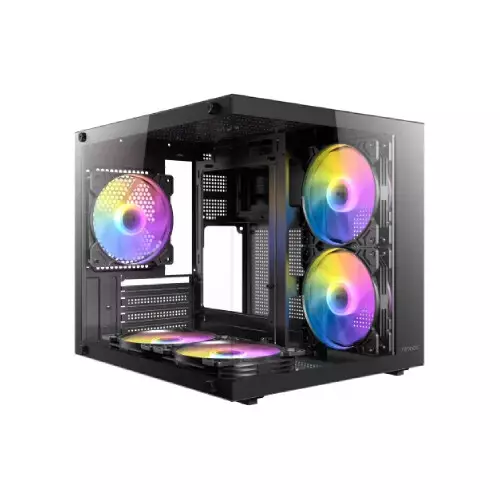 Antec VCX20M ARGB M-ATX Mini Tower Gaming Case - 2