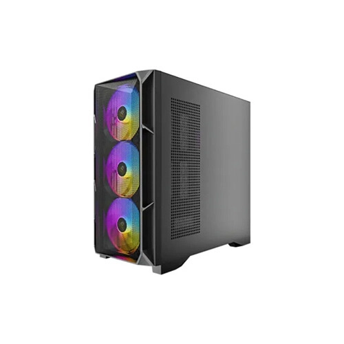 Antec AX1000 ARGB Lite Mid Tower E-ATX Gaming Casing - 1