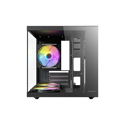 Antec VCX10M ARGB Pre-Install 3 Fans mATX Mini Tower Gaming Casing - 1
