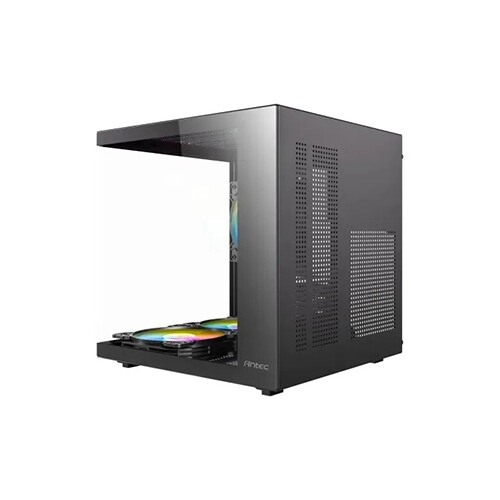 Antec VCX10M ARGB Pre-Install 3 Fans mATX Mini Tower Gaming Casing - 3