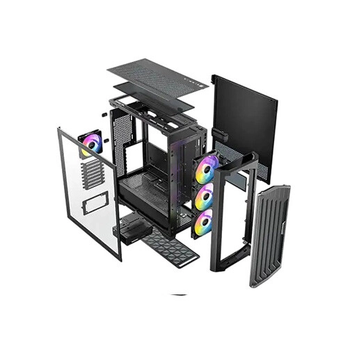 Antec Performance 1 FT ARGB E-ATX Full Tower Gaming Casing - 1
