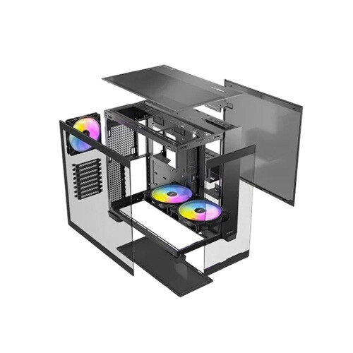 Antec C8 ARGB Constellation Series Full View E-ATX Full Tower Gaming Casing - 2