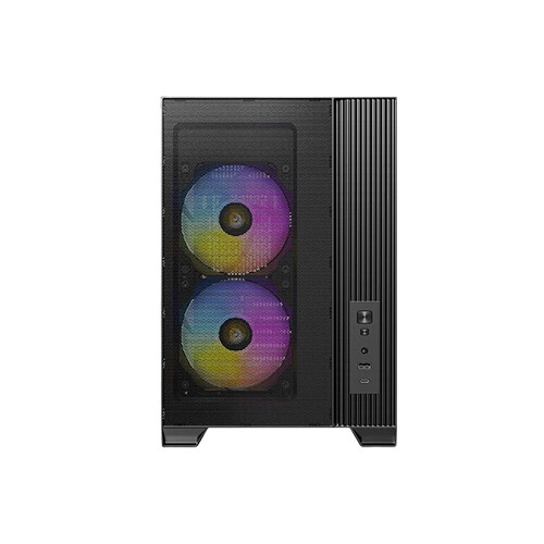 Antec Flux M ARGB Compact MicroATX Gaming Casing - 1