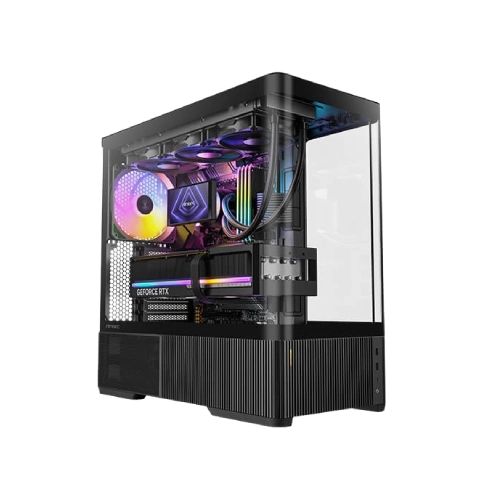 Antec C6 CURVE ARGB Mid Tower Gaming Case - 2