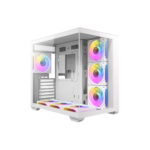 Antec CX Mirror Mid-Tower Gaming Case (White) - 2