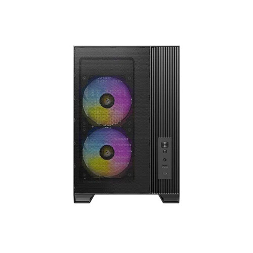 Antec Flux M ARGB M-ATX Micro Tower Case (Black) - 1
