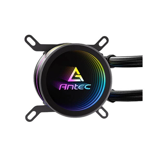 Antec Luna 360 ARGB All-in-One Liquid CPU Cooler with Display (Black) - 6