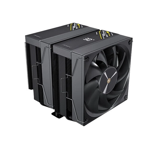 Antec F620 Digital Pro Top-Mounted Digital Display CPU Cooler (Black) - 1