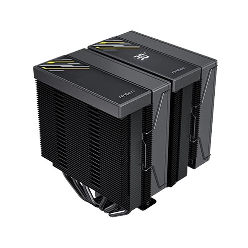 Antec F620 Digital Pro Top-Mounted Digital Display CPU Cooler (Black) - 5
