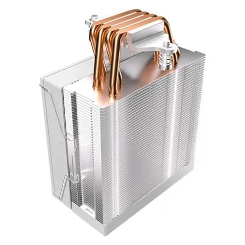 Antec F400 ARGB High Preformance CPU Air Cooler - White  - 2