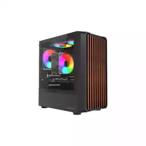 MaxGreen 315 Wood M-ATX Mid-Tower Gaming Case