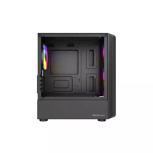 MaxGreen 315 Wood M-ATX Mid-Tower Gaming Case-gallery-3