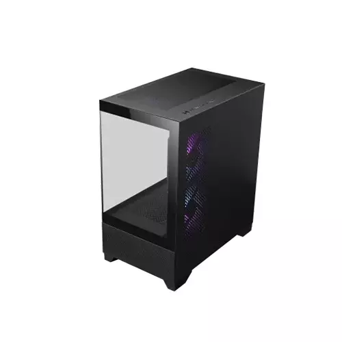 MaxGreen Panora PS5 ARGB M-ATX Mid Towe Gaming Casing with 200W PSU-gallery-3