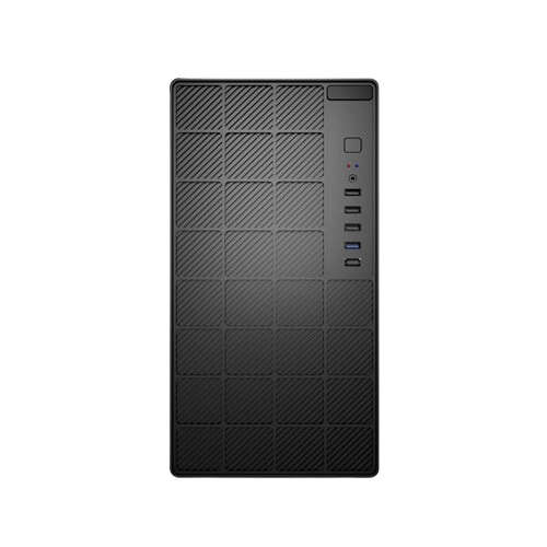 MaxGreen H10 M-ATX Mid Tower Casing With 200W PSU (Black)