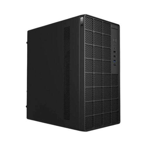 MaxGreen H10 M-ATX Mid Tower Casing With 200W PSU (Black) - 2