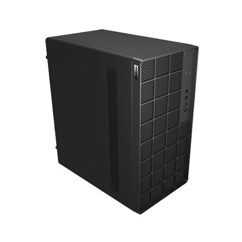 MaxGreen H10 M-ATX Mid Tower Casing With 200W PSU (Black) - 3
